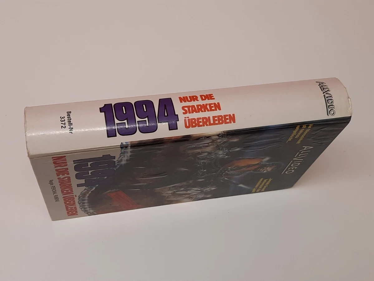 1994 - Nur die Starken überleben 1983 VHS German PAL Video Hartbox Survival Zone