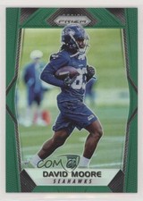 2017 Panini Prizm Rookies Green Prizm David Moore #250 4l3