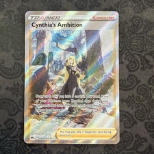 Cynthia's Ambition GG60/GG70 SWSH: Crown Zenith: Galarian Gallery Holo