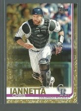2019 Topps Gold #346 Chris Iannetta 0628/2019 (ref 68513)