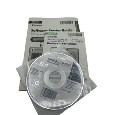 Canon PowerShot SD770 IS Digital Camera User Manuals & Software Starter Guide