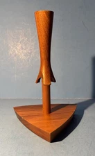 VTG DISTINGUISHED GIFT CREATION Solid American Walnut Decor Item Stand