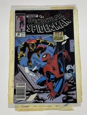 Spectacular Spider-Man 154 Color Separation Films 3M Comic Cover Production Art