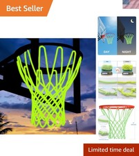 Basketball Net Outdoor, 2025 Upgrade All Weather Anti Whip Basketball Net Rep...