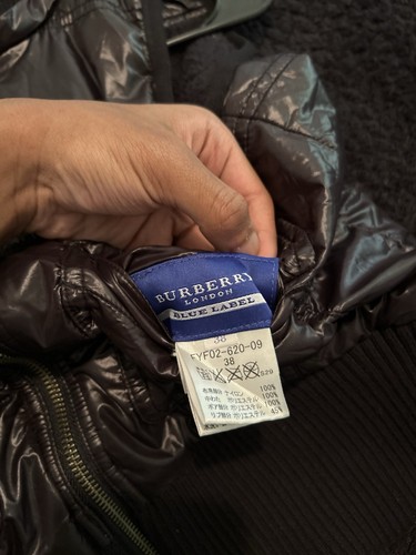 Outwear BURBERRY bluelabel rimovibile con cappuccio - Foto 2 di 3
