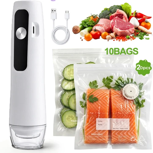 Vacuum sealer for food, OEM Design to Preserve Freshness, Compact Handheld...