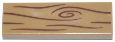 Lego Tile 1 x 3 with Wood Grain Pattern-63864pb133-Farbauswahl-color choice