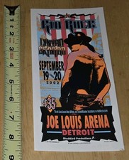 KID ROCK LYNYRD SKYNYRD DETROIT 2002 ORIGINAL CONCERT HANDBILL BY MARK ARMINSKI