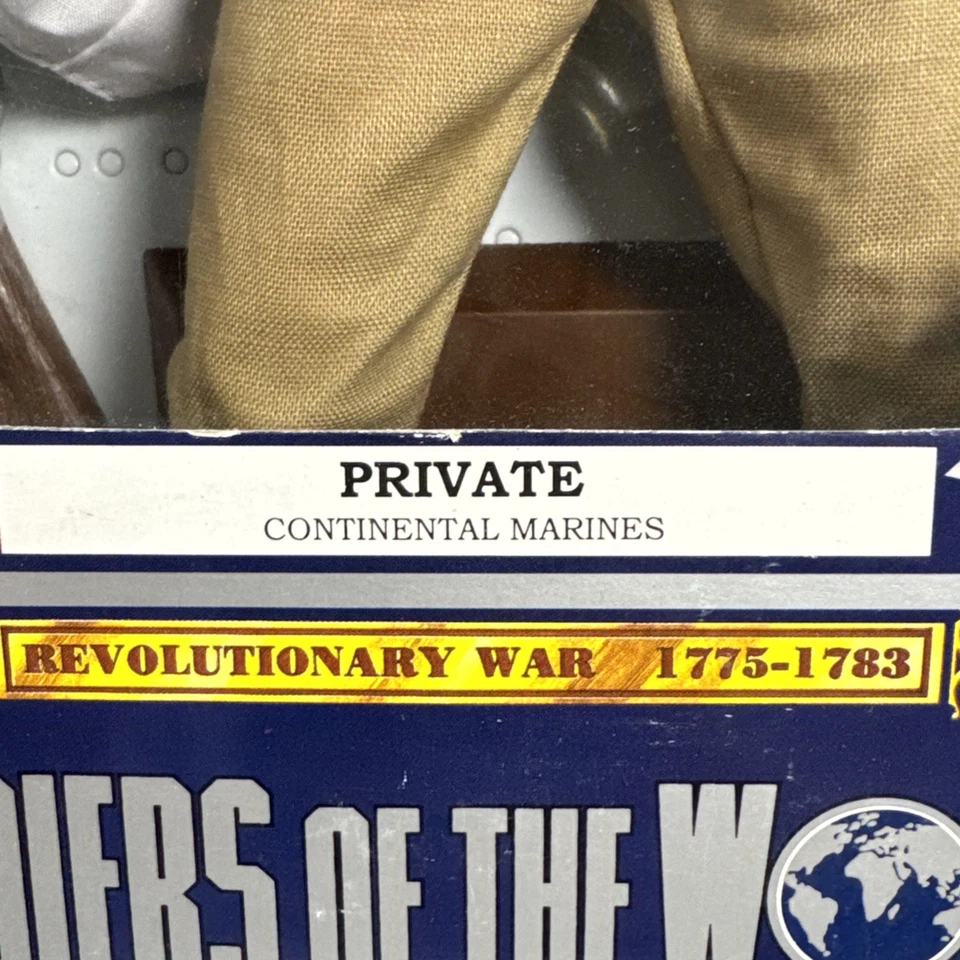 Soldados del Mundo Privados Marines Continentales Guerra Repulsiva 1775-1783 Difícil de Encontrar Foto 3 de 4