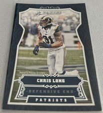 2016 Panini Football Chris Long New England Patriots base card #9
