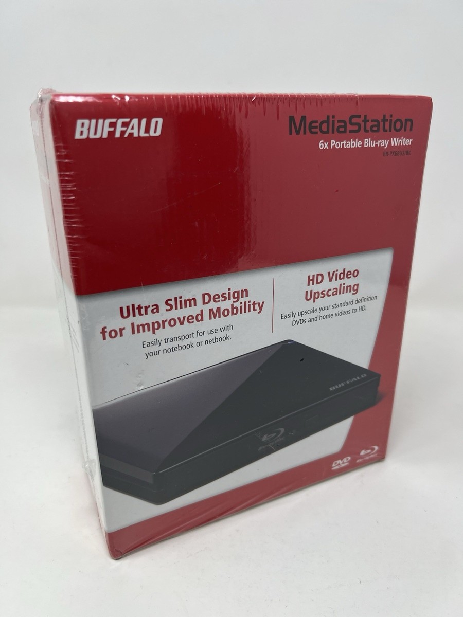 ポータブル Blu-ray プレーヤー　BUFFALO Amazon.com: BUFFALO MediaStation Portable Blu-ray Drive
