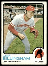 1973 Topps Jack Billingham Cincinnati Reds #89