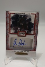 2021 Sage Premier Draft - Autographs James Hudson #A71 (AU, RC)