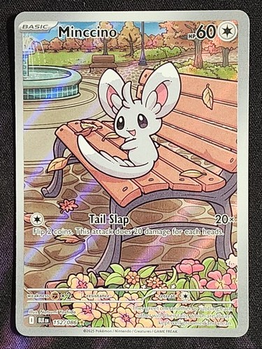 Pokemon Minccino 152/086 Black Bolt BLK