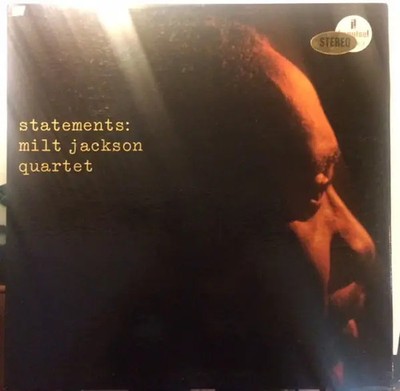 The Milt Jackson Quartet Statements GATEFOLD NEAR MINT Impulse! Vinyl LP