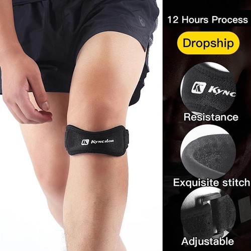 Adjustable Patella Knee Tendon Strap Protector Guard Belted Pad Sports 丨UK - Picture 4 of 10