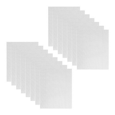 15pcs 20 Mesh Hardware Cloth, 3.1x2.4'' Fine Wire Mesh Rust-proof Sheet