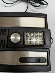 Mattel Intellivision 1979 Console Model 2609 Dual Controller, Tested, Powers Up