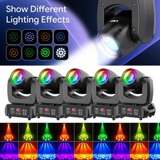 150W LED 18Prism Moving Head Light DMX 8Gobo 8Color Beam Stage Lighting Party