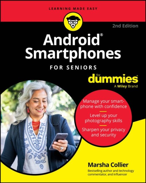 Android Smartphones For Seniors For Dummies by Marsha Collier (Paperback Book)