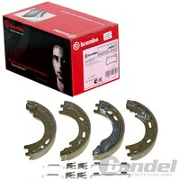 Brembo Handbremsbacken Satz 210Mm Passend FüR Land Rover Discovery Range Festste