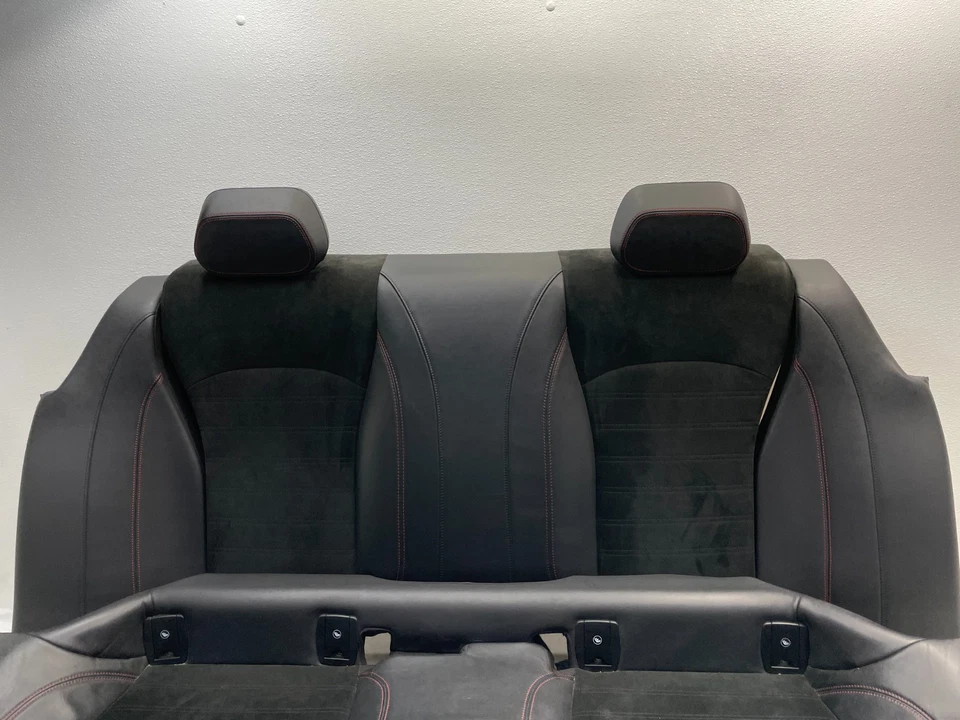 Juego de cojines de banco de asiento trasero negro 17-22 Alfa Romeo Giulia Quadrifoglio 1581 OEM Foto 2 de 4