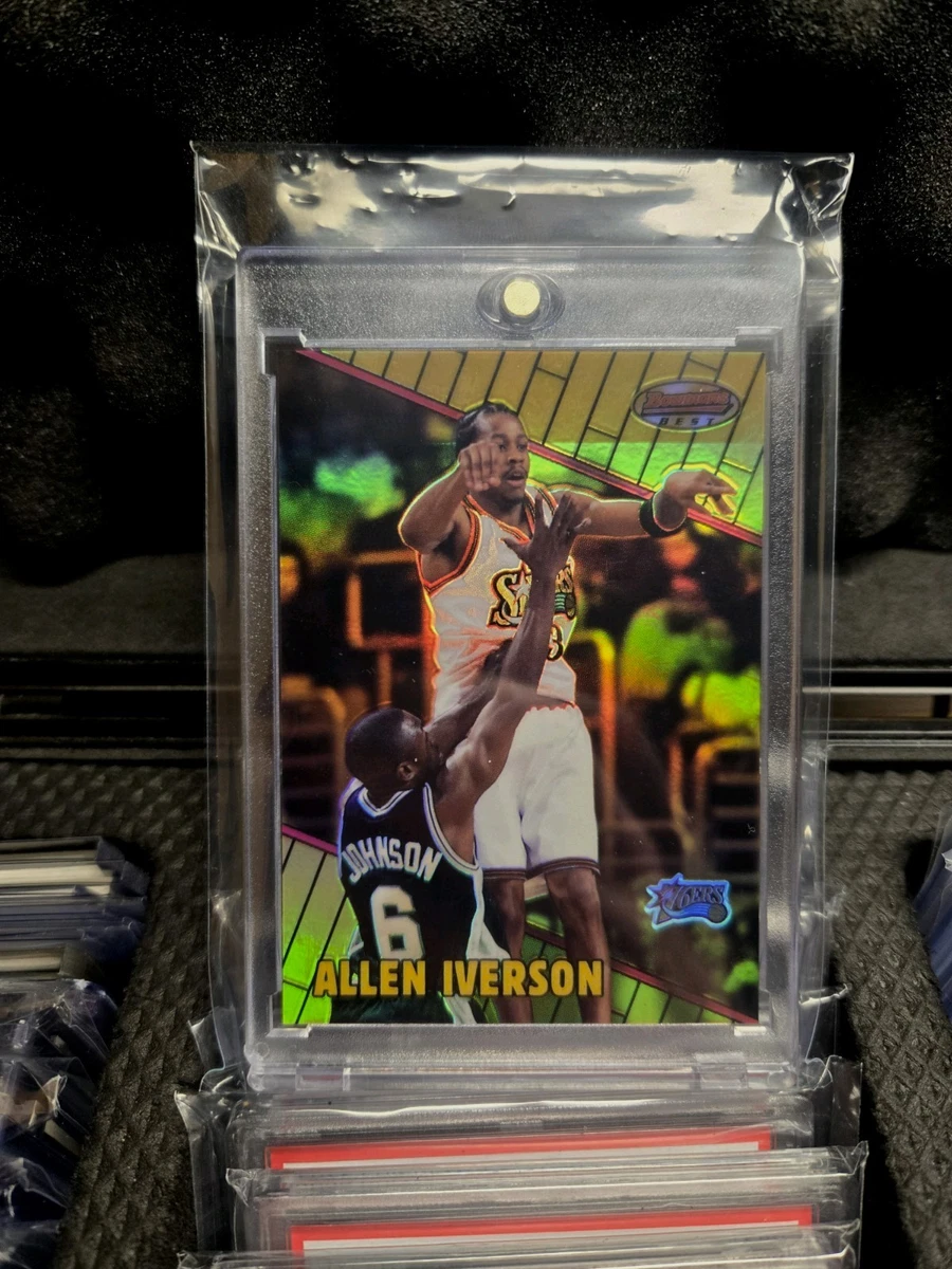 Bowman Allen Iverson Basketball Sports Trading Cards & Accessories