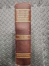 STANDARD ANNOTATED FORMS OF AGREEMENT By Saul Gordon