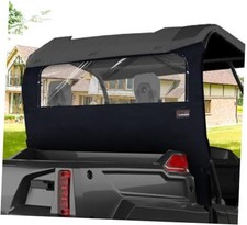 Pioneer 700 Soft Rear Window, Back Dust Panel with Zipper Compatible with