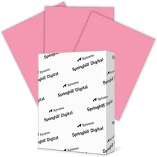 8.5” x 11” Cherry Red Colored Cardstock Paper, 110lb, 199gsm, 250 Sheets (1 Ream