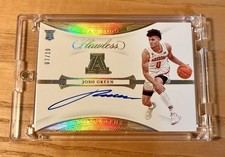 2020 Flawless Collegiate Josh Green RC Rookie #TLAJG 🔥 On-Card Auto Gold /10