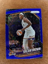 Kalani Brown #55 2025 Panini Prizm WNBA Blue Velocity Phoenix Mercury