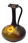 Vintage Weller Louwelsa Art Pottery Ewer, c1930 Bud Vase Floral Motif 6.5" MINT