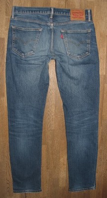 elastische - LEVI`S 511 - Herren JEANS / LEVIS Blue-Jeans in blau in W33 / L34