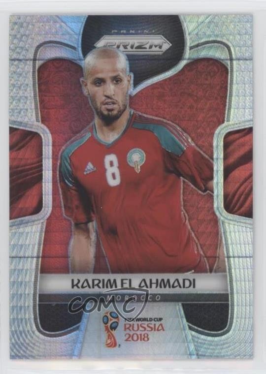 2018 Panini Prizm World Cup Hyper Prizm Karim El Ahmadi #250 0c2