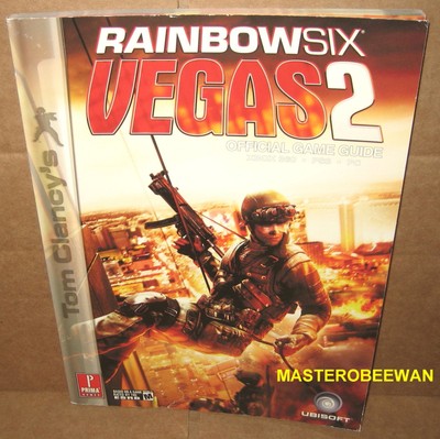 Rainbow Six Vegas 2 Official Strategy Guide Book PS3 XBOX 360 PC New