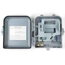 FTTH 16 Cores 1 16 Mini Blockless PLC Splitter Fiber Optic Terminal Box FTTH Box