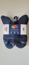 Fruit Of The Loom Men's 6-Pairs Classic Collection Mid Crew Socks. 68 .
