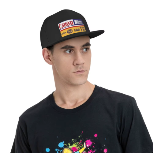 Williams Renault Rothmans Canon Berretto Baseball Regolabile Nero Formula 1 - Foto 3 di 5