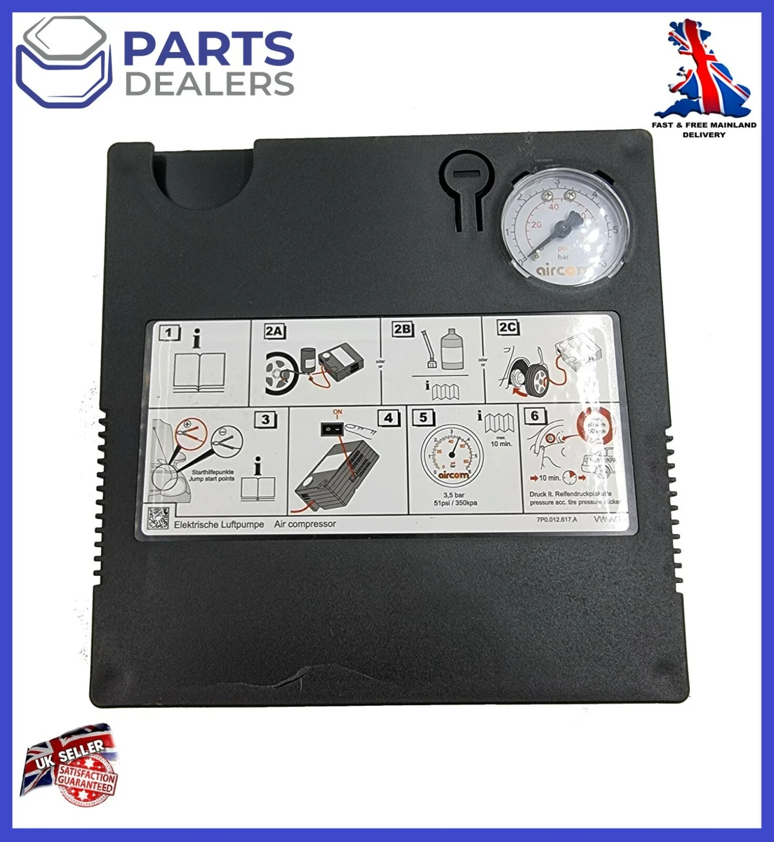 Vw cheap tyre inflator