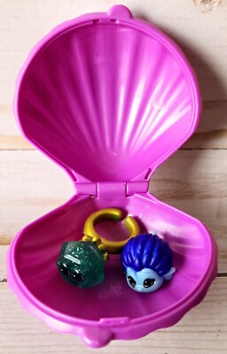 Splashlings Shells Splashlings Purple Shell With Figures Inside | eBay