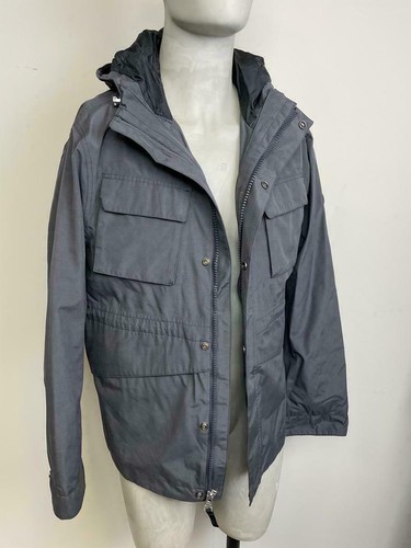 Chaqueta con capucha Timberland Windbreaker Sls media cremallera para hombre nueva con etiquetas A1MZH-M45 - Imagen 11 de 12