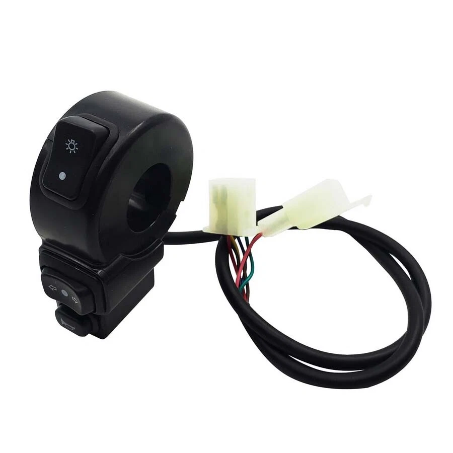 1x Motorcycle Parts Switch Electric Scooter Turn Signal Light Horn ON/OFF Button - Image 2 of 4