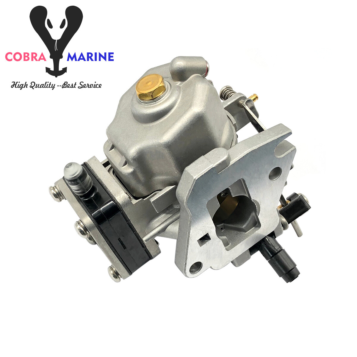 6E3-14301 Carburetor For Yamaha 2 Stroke 4HP 5HP Outboard Motor 6E3-14301-00 6E3-14301-03 6E0-14301-01 6E0-14301-05 - 34