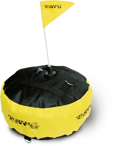 ZEBCO Black Cat Marker Boje schwarz