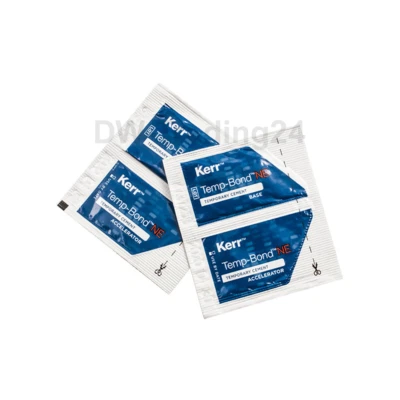 KAVO KERR 2 x Kerr Temp-Bond NE provisorischer Zahnzement Kronen Notfall Reiseapotheke DIY