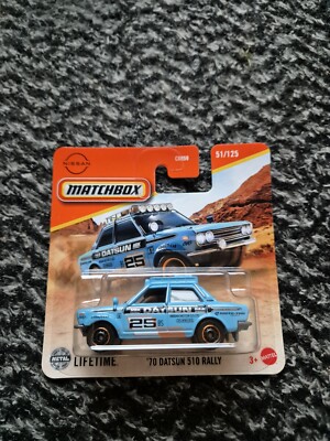 Matchbox '70 Datsun 510 Rally | eBay UK