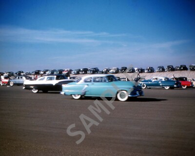 1950's Old Fashioned  Chevy Drag Racing 8x10 Photo 27