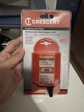 Utility Knife Blades - Crescent 100 Piece Utility Blade Dispenser Packs