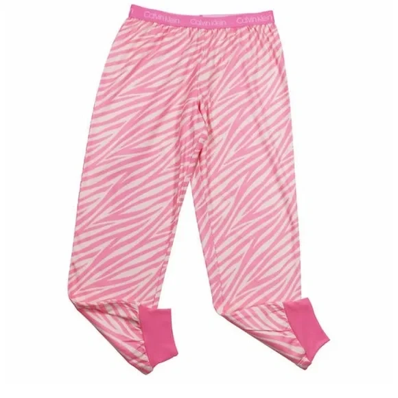 Calvin Klein Youth Girl's 3 Pack Sleep Jogger, Medium 10/12 - Image 3 of 4